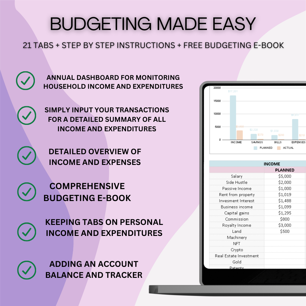 Budget Buddy Savings Tracker™