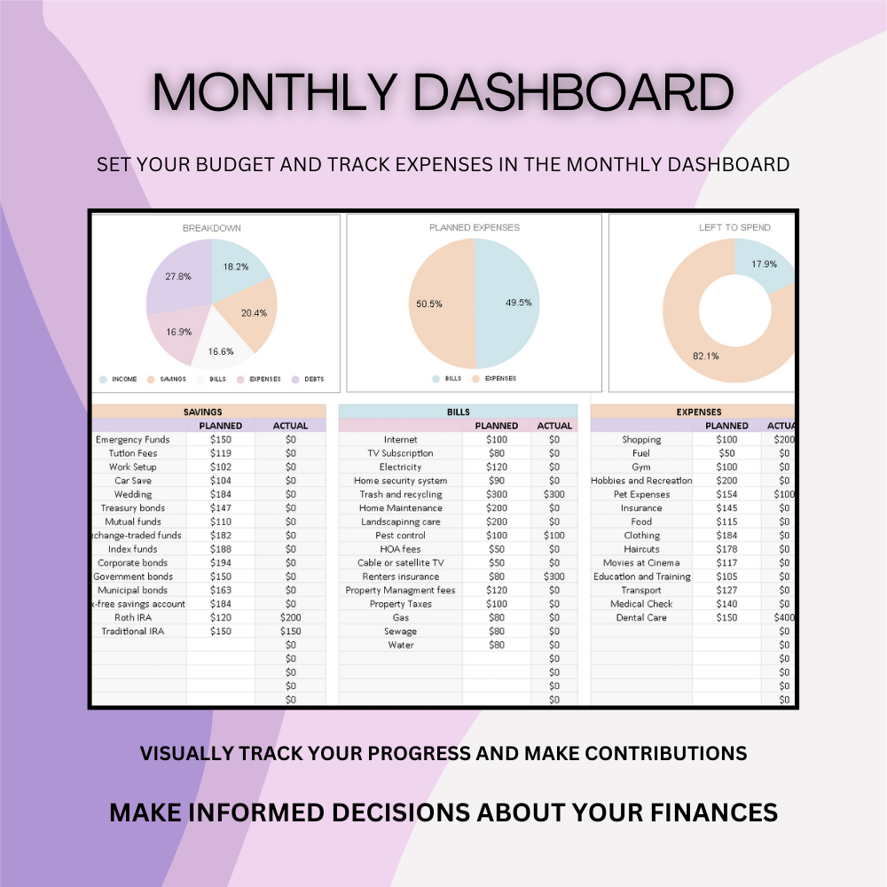 Budget Buddy Savings Tracker™